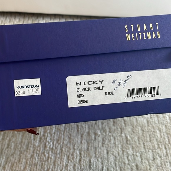 Stuart Weitzman Nicky Black Calf Boots - Picture 5 of 5